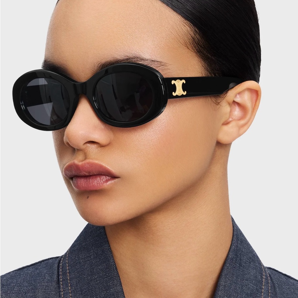 CELINE TRIOMPHE 01 SUNGLASSES IN ACETATE